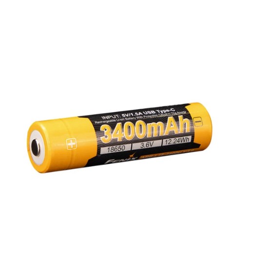 Акумулятор 18650 Fenix (3400 mAh) Type-C V3.0 Фото 2